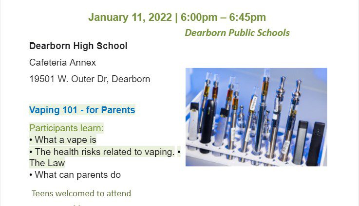 Dearborn Schools presents HealthEd Talks for families