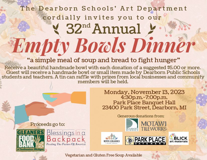 Empty Bowls fundraiser helps students and families in need