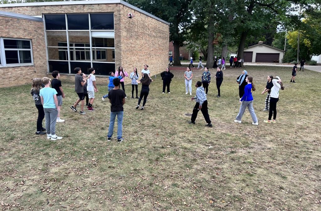 Lunch Recess Fun- Team work makes the Dream work