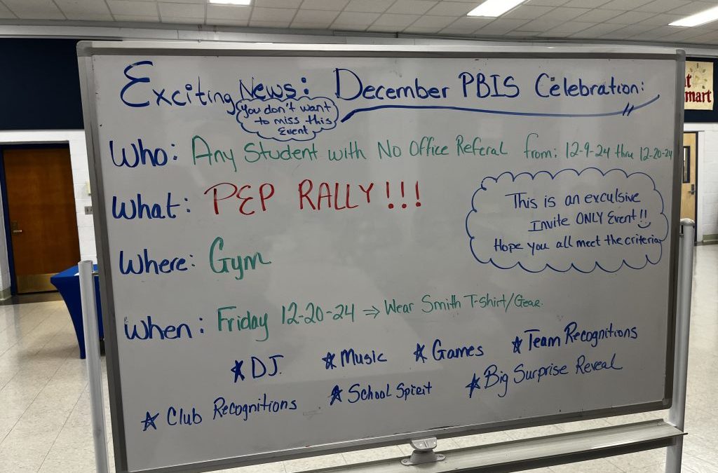 PBIS Pep Rally Countdown is ON