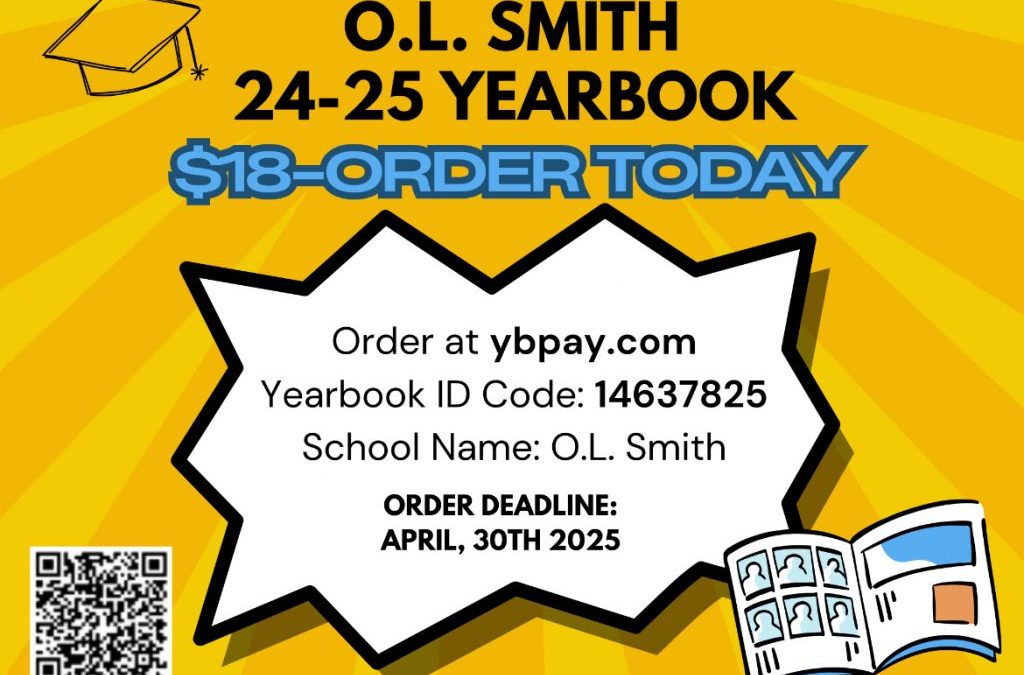 OL Smith Yearbook Orders Now Open