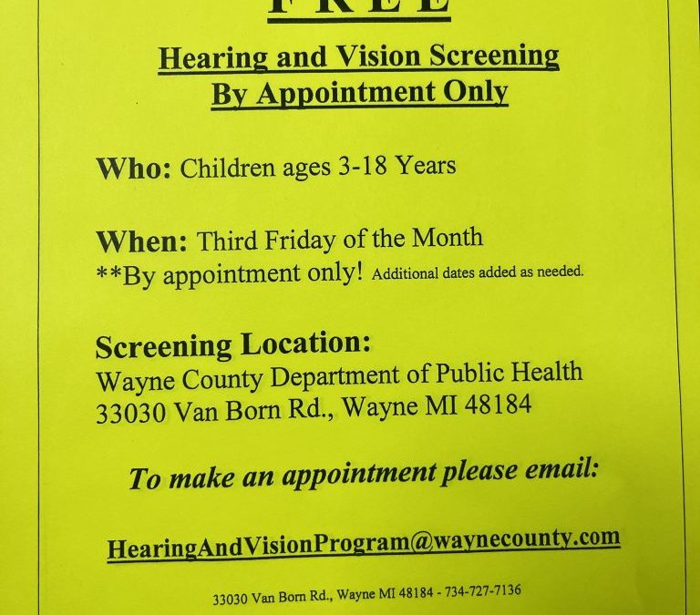 FREE Hearing Screenings