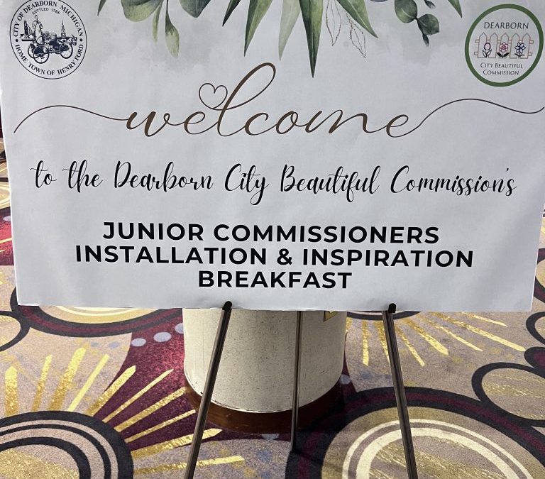 Dearborn City Beautiful Junior Commissioners Breakfast