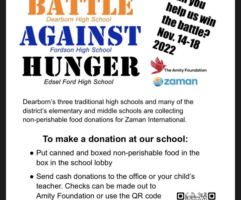 Battle Against Hunger