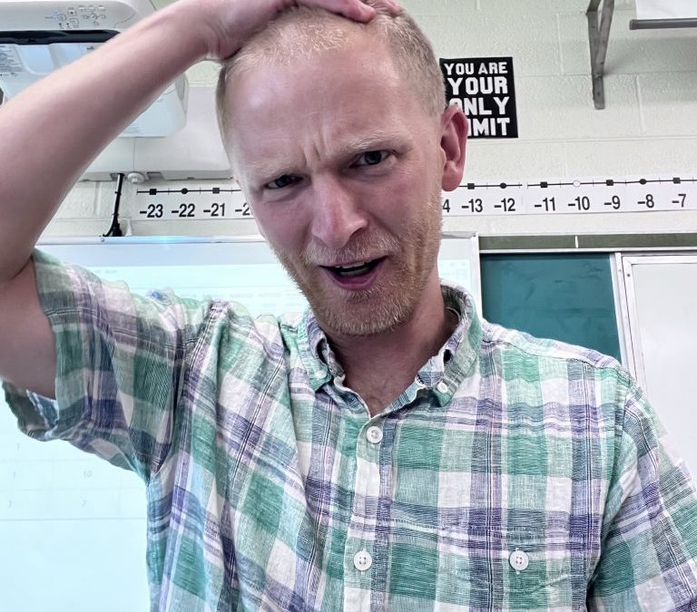 Vikings Win at Math, Teacher Loses Locks!