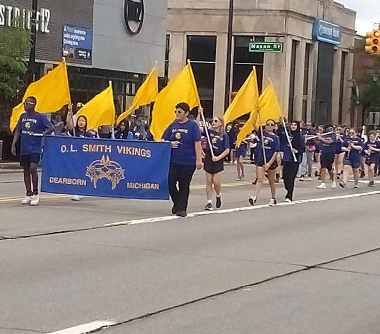 Vikings Thrill the Crowd at the Memorial Day Parade!