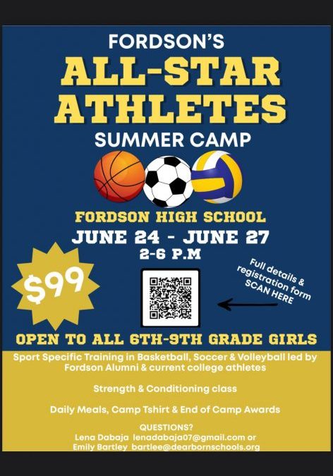 Athletics Summer Opportunity